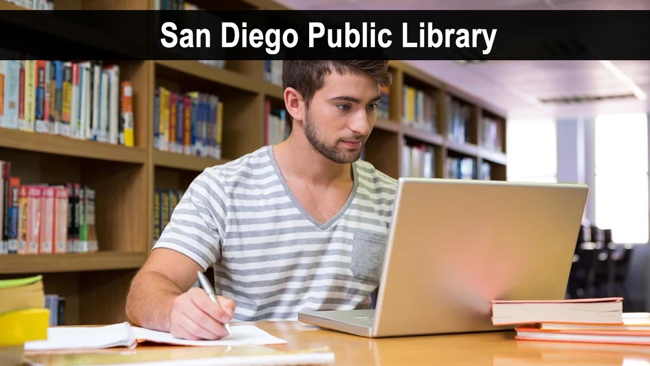 San Diego Public Library Laptop